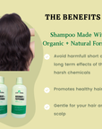 Shampoo, Conditioner & Hair Oil-Set of 3 Items