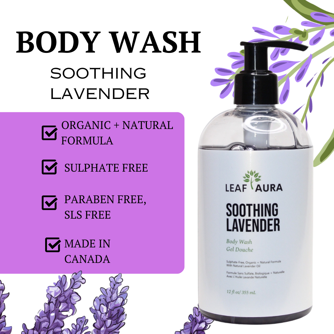 Body Wash ( Soothing Lavender) – Leaf aura