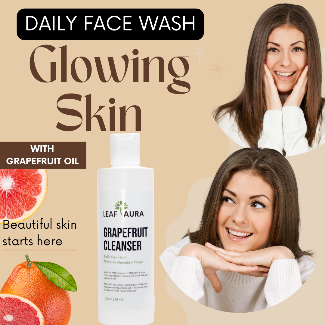GRAPEFRUIT FACE WASH Leaf aura