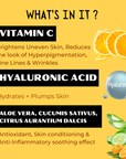 3 Steps Skin Care Combo-3 Items "Grapefruit Cleanser,Vitamin C Serum & Mango Moisturizer